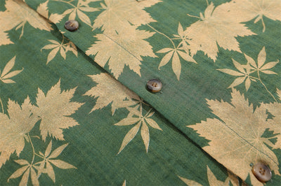 Camisa Manga Larga Estampado Hoja de Arce Hombre Estilo Japonés Primavera Otoño - Image 29