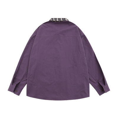 Blusa Navideña Bordada Manga Larga con Solapas Contrastantes - Image 25