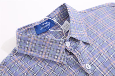 Camisa Cuadriculada Suelta con Diseño Personalizado y Bolsillos - Image 24