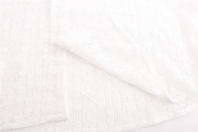 Chaqueta Casual Suelta con Encaje Calado y Mangas Largas - Image 22