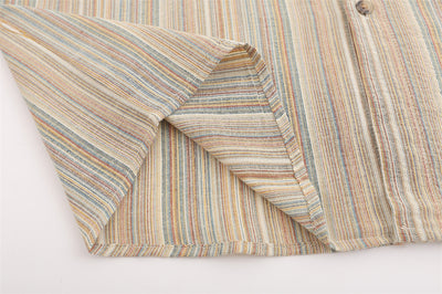 Cardigan Holgado a Rayas Verticales - Camisa Casual Trendy de Manga Larga - Image 33
