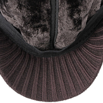Gorra de Béisbol Inviernal con Orejeras en Cuero PU Acolchado - Image 16