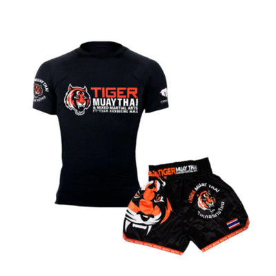 Ropa de Entrenamiento de Boxeo Ajustada de Secado Rápido - Image 16