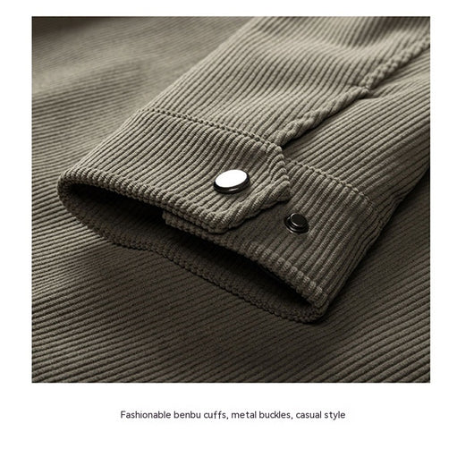 Chaqueta de Piqué para Hombre - Casual Profesional con Cuello Polo - Image 10