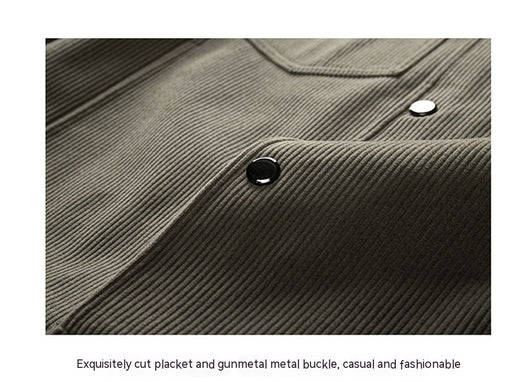Chaqueta de Piqué para Hombre - Casual Profesional con Cuello Polo - Image 21