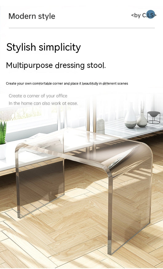 Mesa de Centro Acrílico Minimalista | Diseño Moderno para Apartamentos Pequeños - Image 10