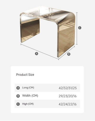 Mesa de Centro Acrílico Minimalista | Diseño Moderno para Apartamentos Pequeños - Image 14