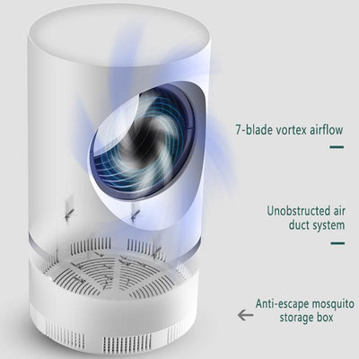 Trampa UV Fotocatalítica Anti-mosquitos Silenciosa y Segura para Bebés y Embarazadas - Image 24