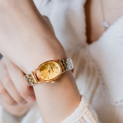 Reloj Acero Oval Estilo Antiguo para Mujer - Image 10