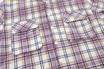 Chamarra Tipo Camisa a Cuadros con Capucha para Hombre - Image 27