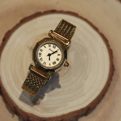 Reloj Octagonal Retro Acero Inoxidable para Mujer - Image 10