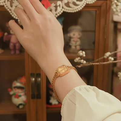Reloj Vintage para Mujer con Detalles en Cobre - Estilo Clásico Atemporal - Image 10
