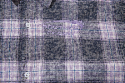 Camisa de Cuadros Manga Larga con Efecto Desgastado para Hombre - Image 27