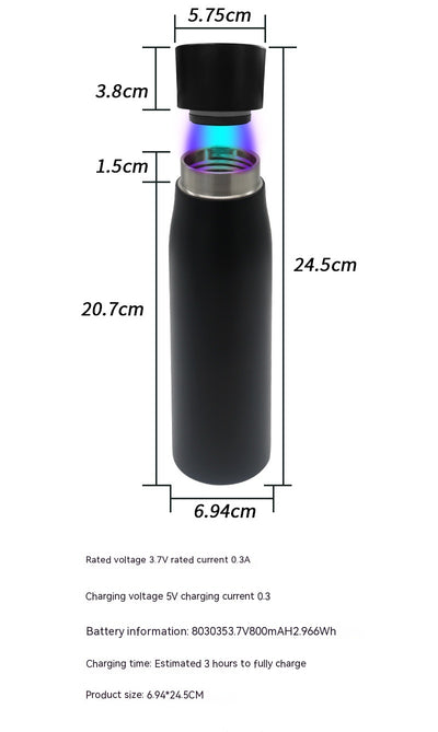 Vaso Térmico Inteligente con Pantalla de Temperatura y Esterilización al Vacío - Image 21