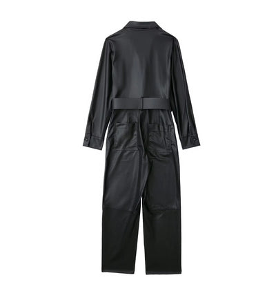 Cinturón de Cuero Sintético para Jumpsuit con Detalles Decorativos - Image 16
