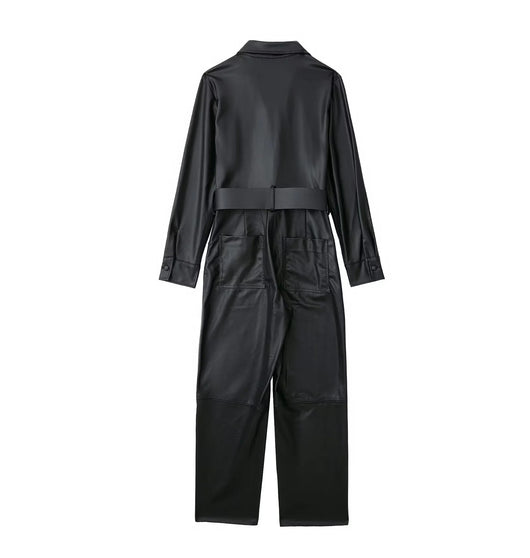 Cinturón de Cuero Sintético para Jumpsuit con Detalles Decorativos - Image 16