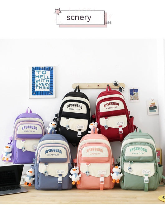Mochila Escolar de 4 Piezas para Secundaria - Image 14