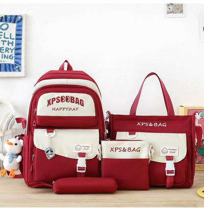 Mochila Escolar de 4 Piezas para Secundaria - Image 20