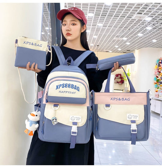 Mochila Escolar de 4 Piezas para Secundaria - Image 21