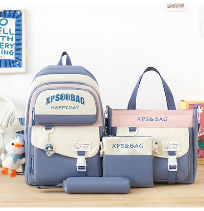 Mochila Escolar de 4 Piezas para Secundaria - Image 22