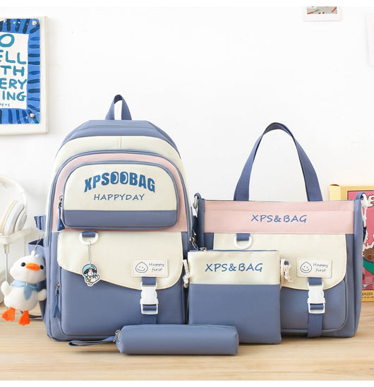Mochila Escolar de 4 Piezas para Secundaria - Image 22
