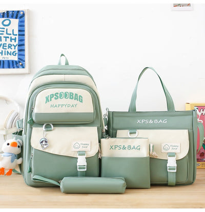 Mochila Escolar de 4 Piezas para Secundaria - Image 23