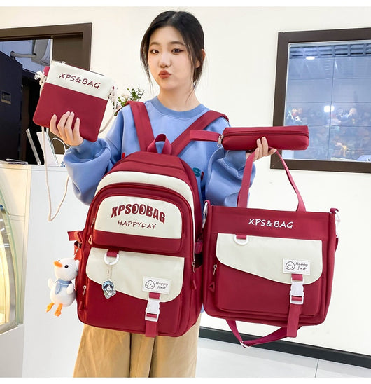 Mochila Escolar de 4 Piezas para Secundaria - Image 26