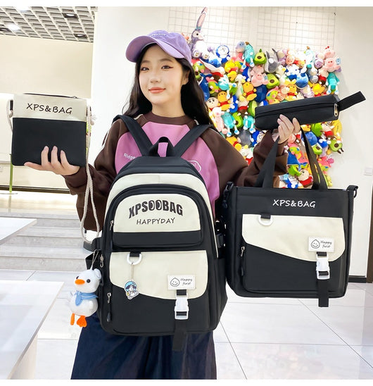 Mochila Escolar de 4 Piezas para Secundaria - Image 33