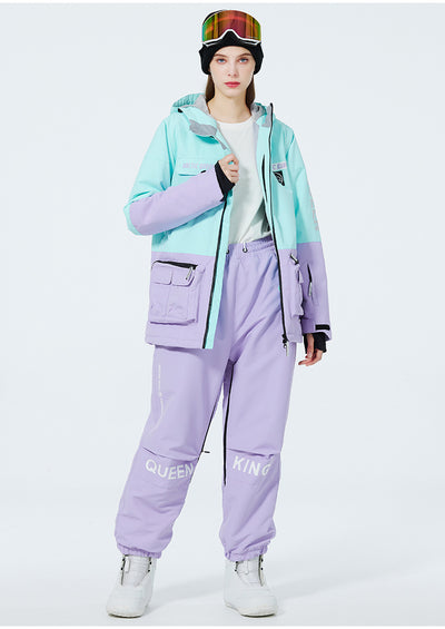 Traje de Esquí para Parejas - Abrigo Térmico Grueso Unisex - Image 25