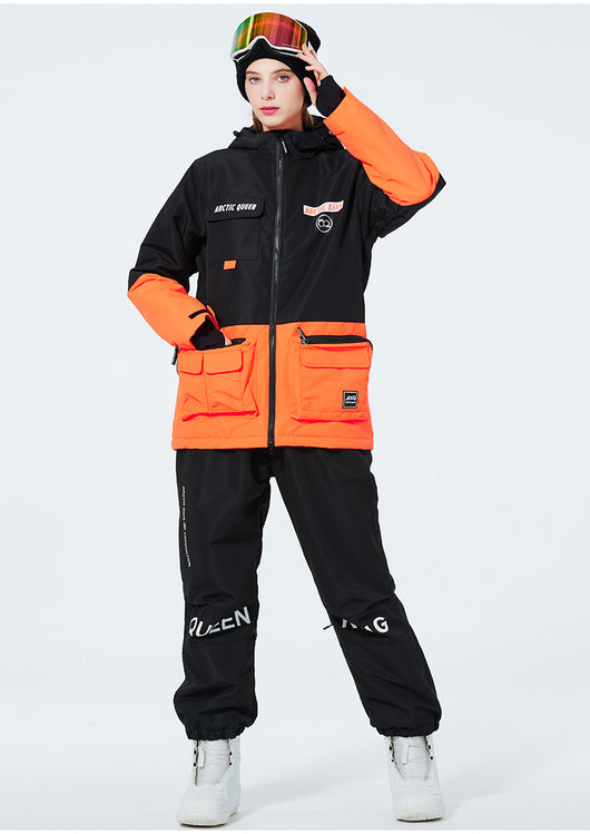 Traje de Esquí para Parejas - Abrigo Térmico Grueso Unisex - Image 30