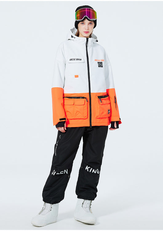 Traje de Esquí para Parejas - Abrigo Térmico Grueso Unisex - Image 35