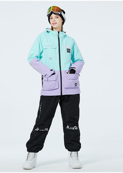 Traje de Esquí para Parejas - Abrigo Térmico Grueso Unisex - Image 44