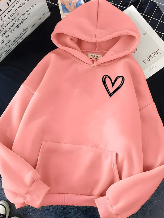 Sudadera con Capucha Estampado 3D Planeta Love - Diseño de Pareja Unisex - Image 25