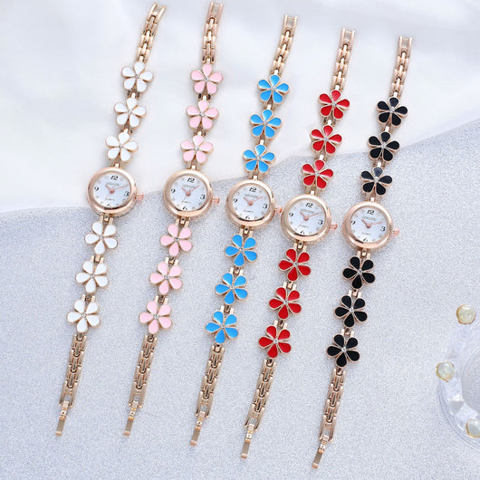 Reloj de Pulsera Cuarzo con Diseño Floral para Mujer - Image 26