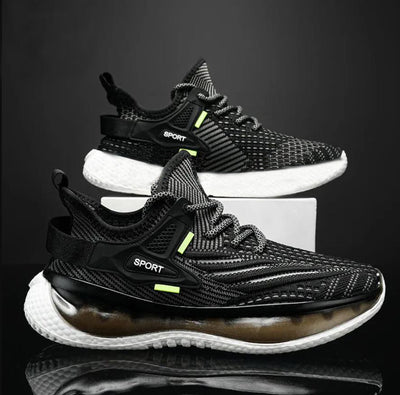 Tenis Casual Hombre Malla Transpirable con Plataforma y Cierre Fly - Image 13