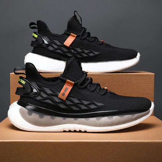 Tenis Casual Hombre Malla Transpirable con Plataforma y Cierre Fly - Image 16