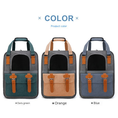 Mochila Transportadora Plegable para Mascotas - Respirable y Cómoda - Image 71