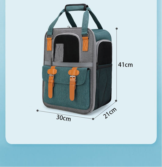 Mochila Transportadora Plegable para Mascotas - Respirable y Cómoda - Image 72