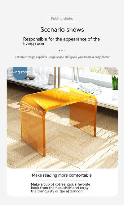Mesa de Centro Acrílico Minimalista | Diseño Moderno para Apartamentos Pequeños - Image 16