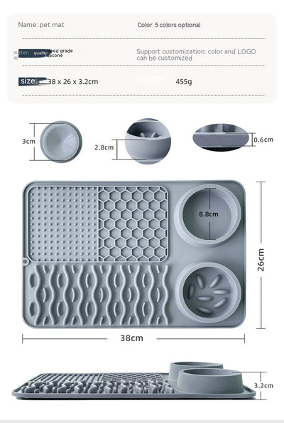 Plato Multifuncional de Silicona para Mascotas - Antideslizante e Impermeable - Image 15