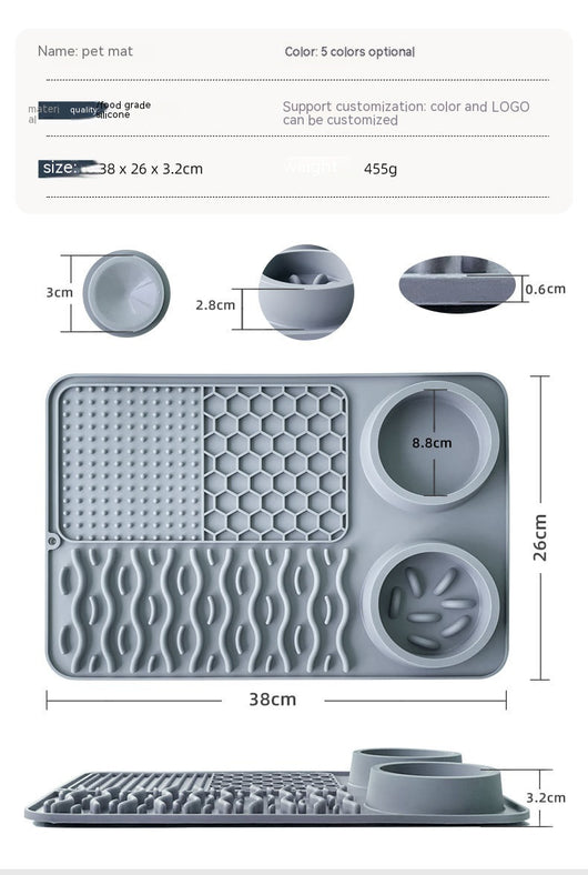Plato Multifuncional de Silicona para Mascotas - Antideslizante e Impermeable - Image 15