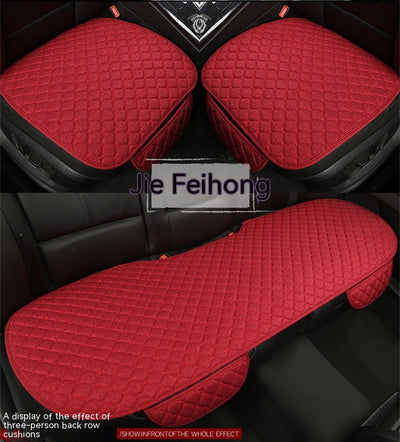 Cojín Universal de Lino para Asiento de Auto - Image 31