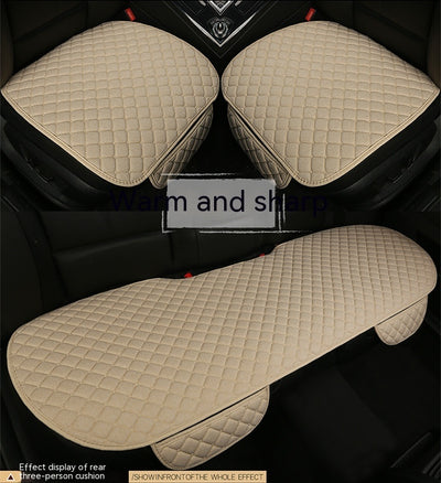 Cojín Universal de Lino para Asiento de Auto - Image 34