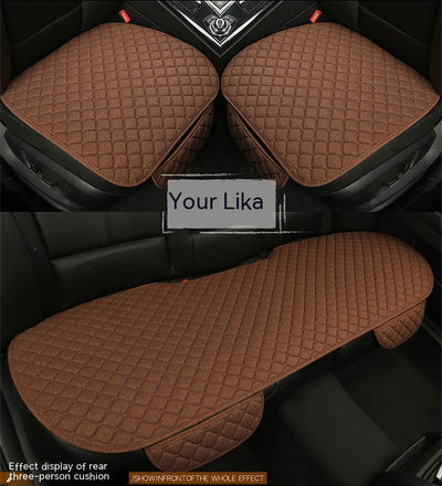 Cojín Universal de Lino para Asiento de Auto - Image 36