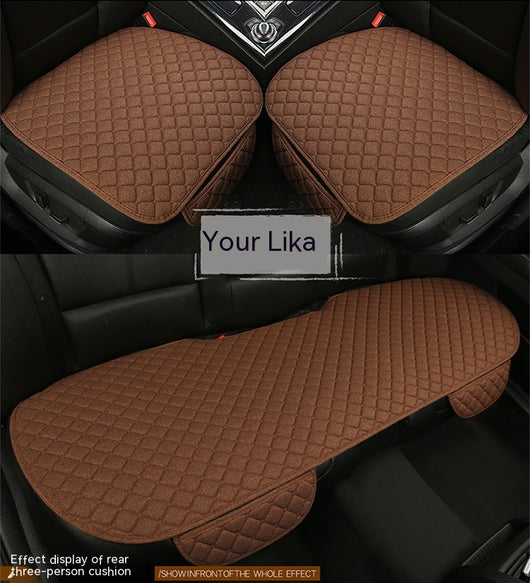 Cojín Universal de Lino para Asiento de Auto - Image 36