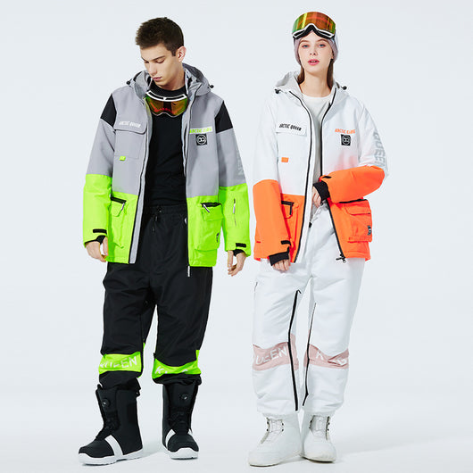 Traje de Esquí para Parejas - Abrigo Térmico Grueso Unisex - Image 47