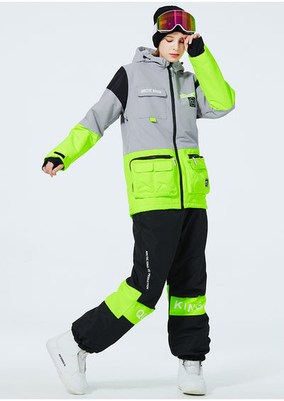 Traje de Esquí para Parejas - Abrigo Térmico Grueso Unisex - Image 52