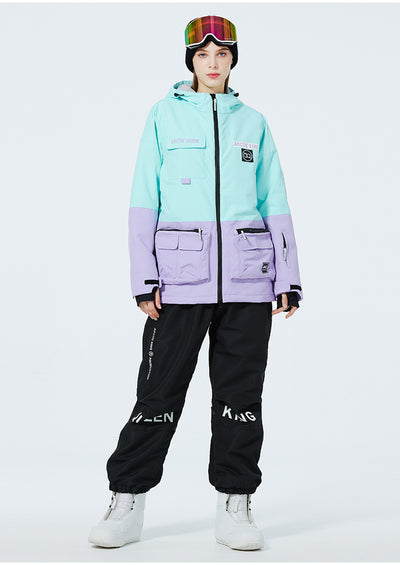 Traje de Esquí para Parejas - Abrigo Térmico Grueso Unisex - Image 53