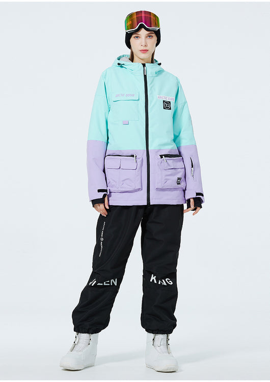 Traje de Esquí para Parejas - Abrigo Térmico Grueso Unisex - Image 53