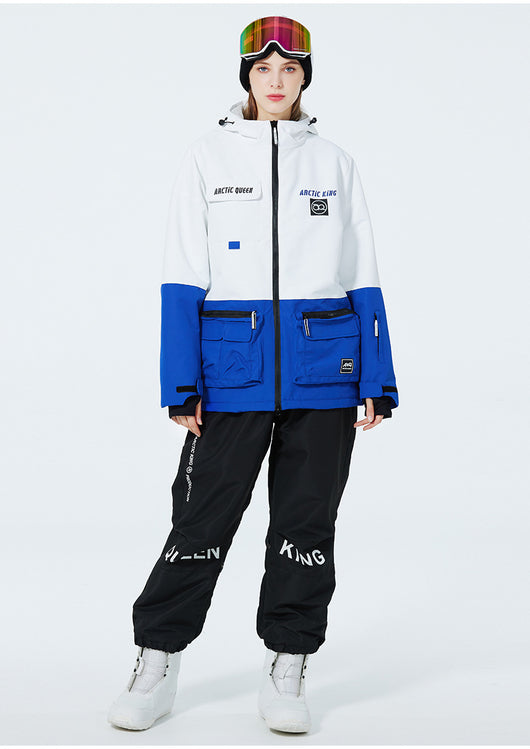 Traje de Esquí para Parejas - Abrigo Térmico Grueso Unisex - Image 54
